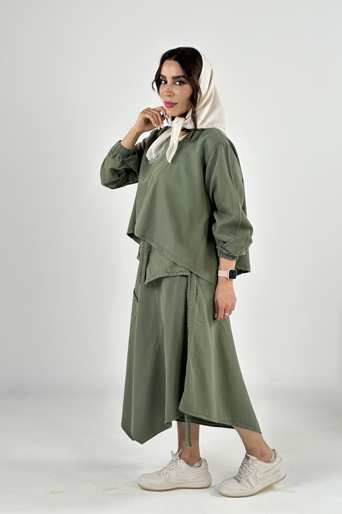 ست شومیز دامن شلواری