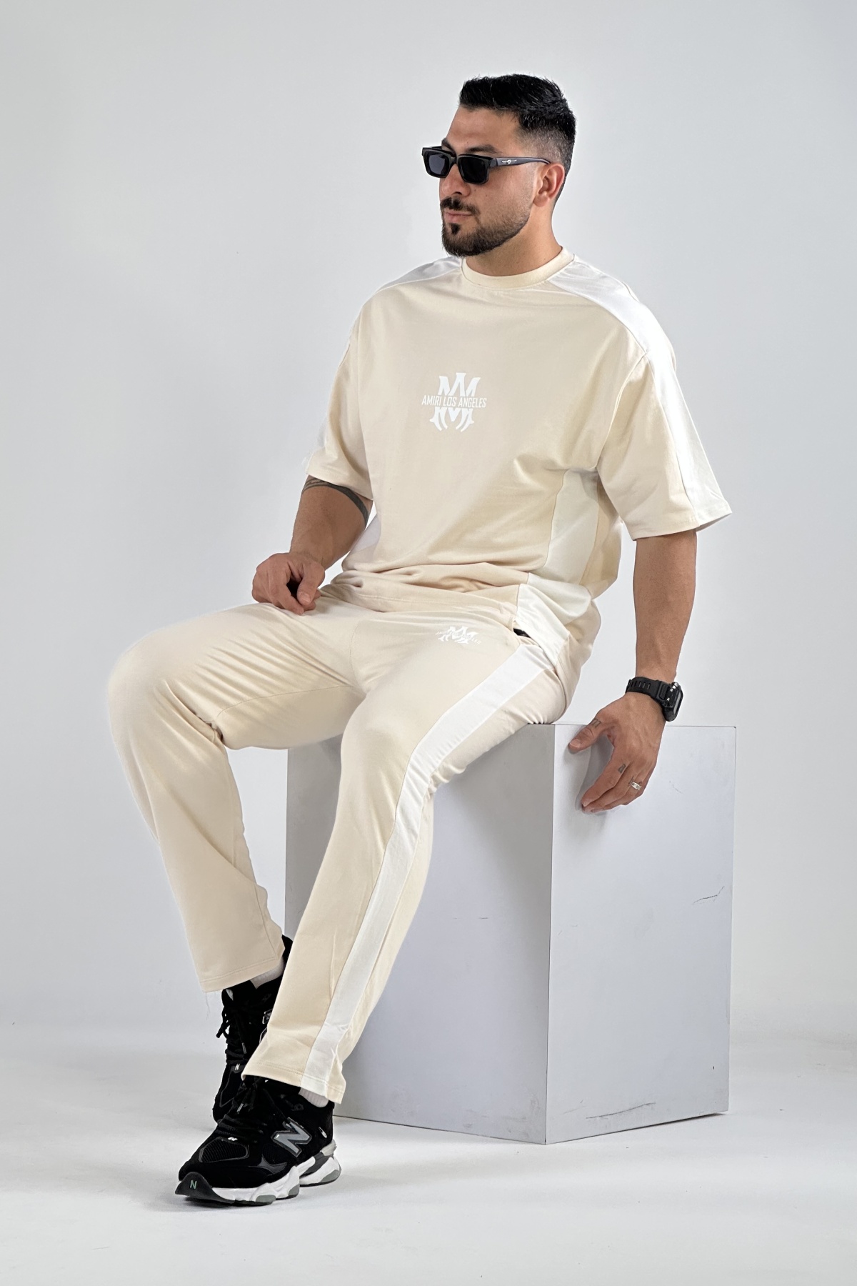 ست تیکه خور تیشرت شلوار AMIRI