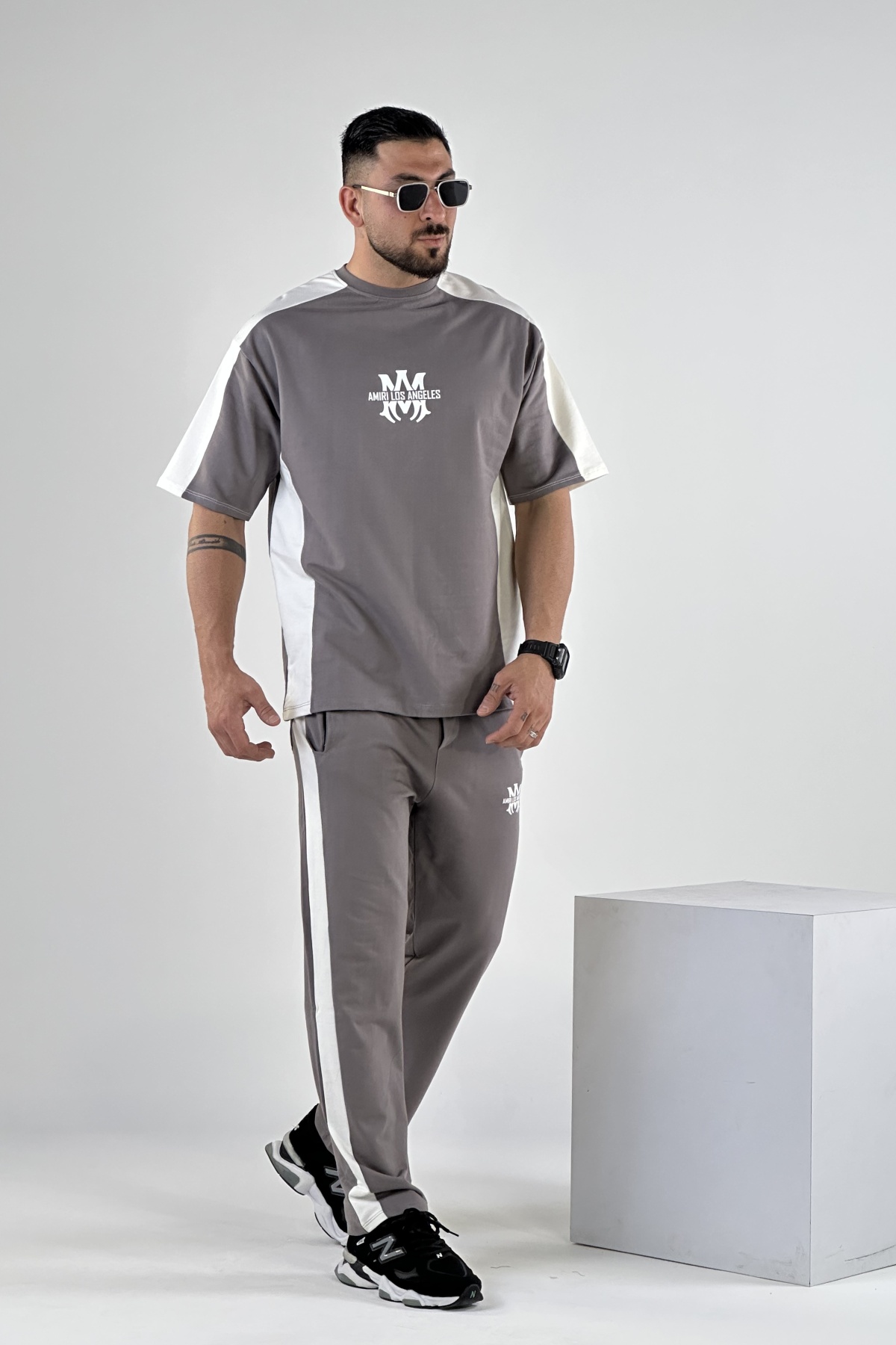 ست تیکه خور تیشرت شلوار AMIRI