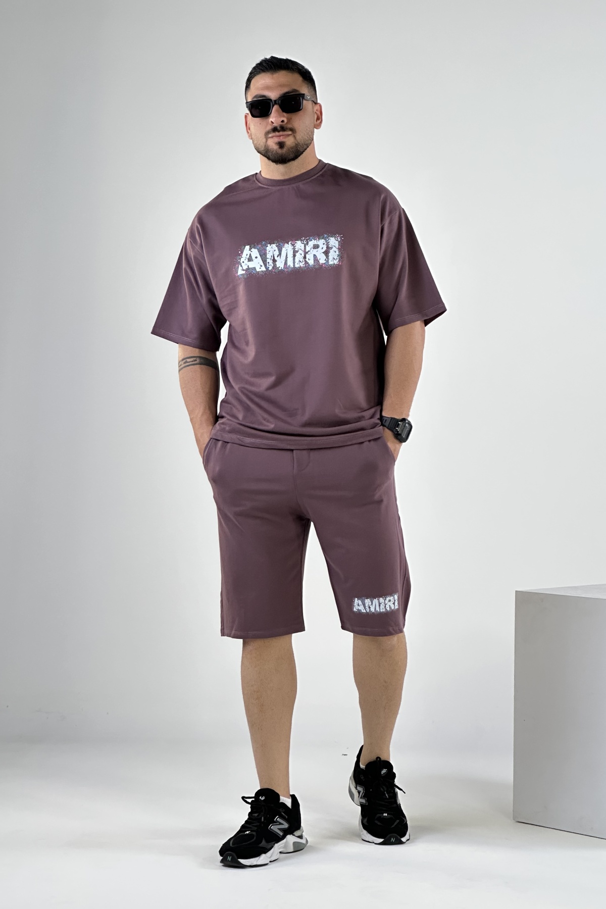 ست تیشرت شلوارک AMIRI