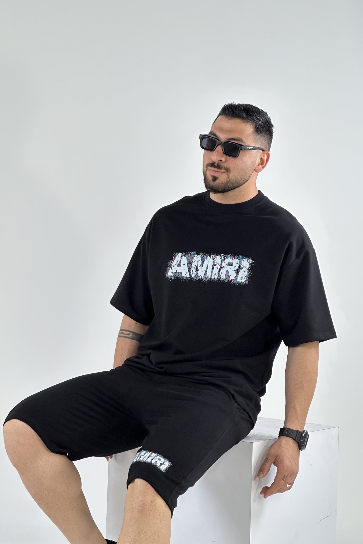 ست تیشرت شلوارک AMIRI
