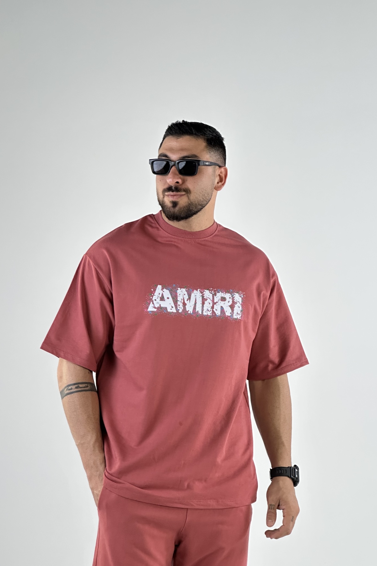 ست تیشرت شلوارک AMIRI