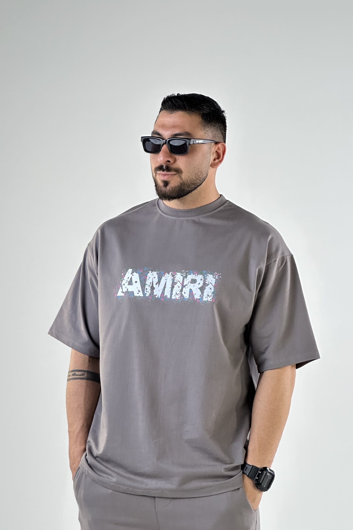 ست تیشرت شلوارک AMIRI