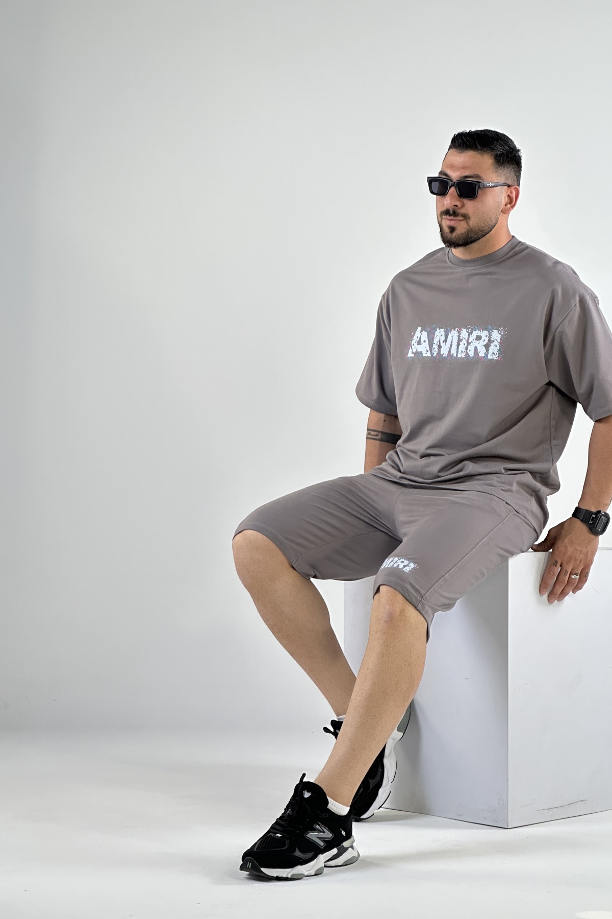 ست تیشرت شلوارک AMIRI