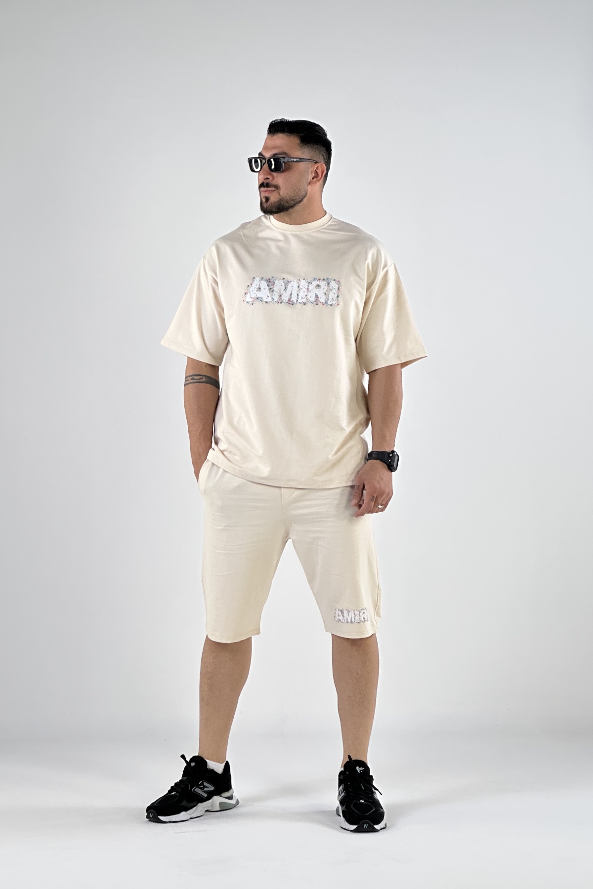 ست تیشرت شلوارک AMIRI