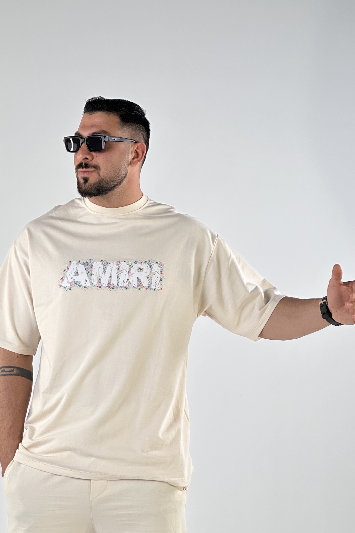 ست تیشرت شلوارک AMIRI