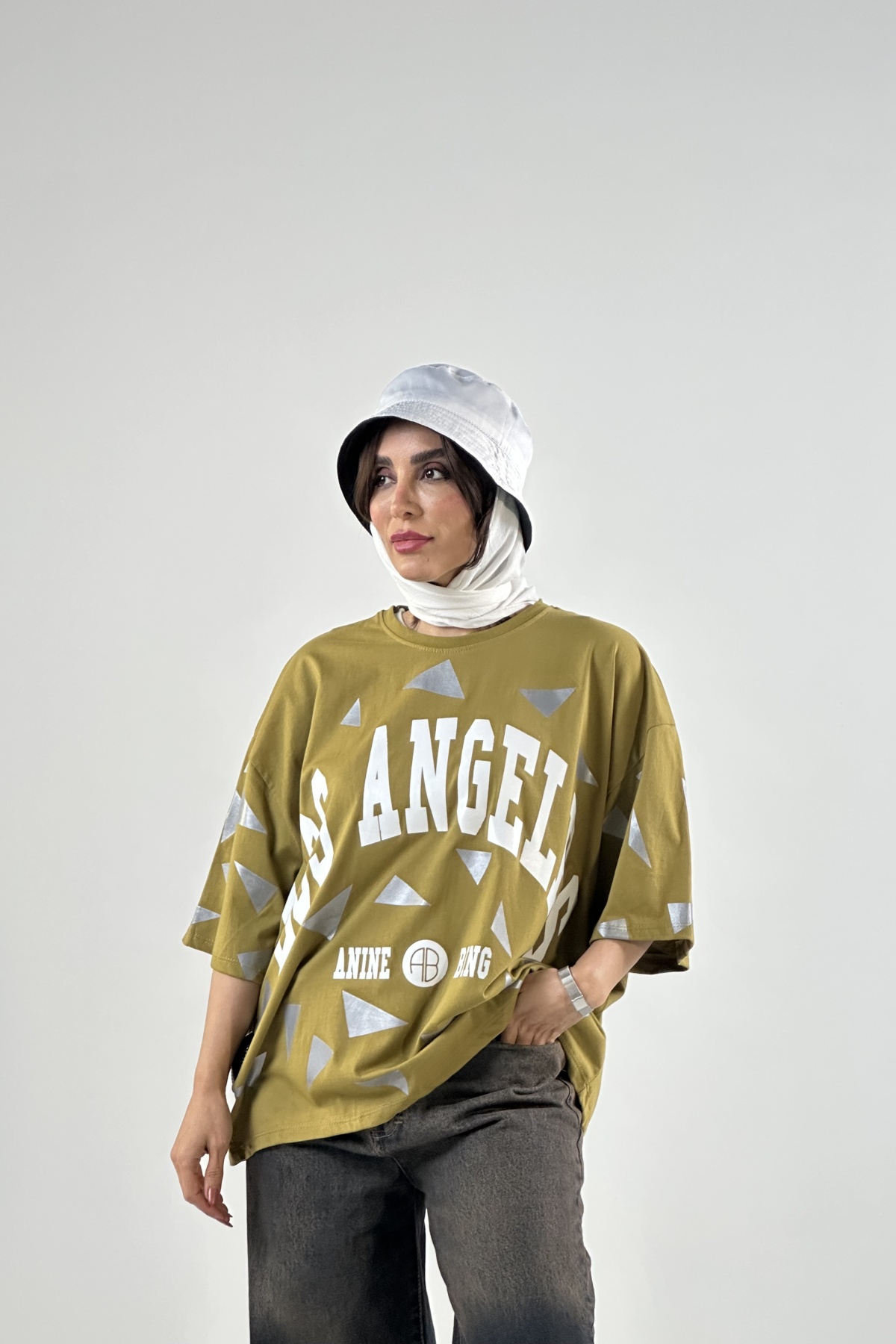 تیشرت باکسی LOS ANGELS
