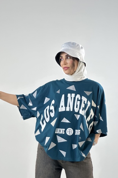 تیشرت باکسی LOS ANGELS