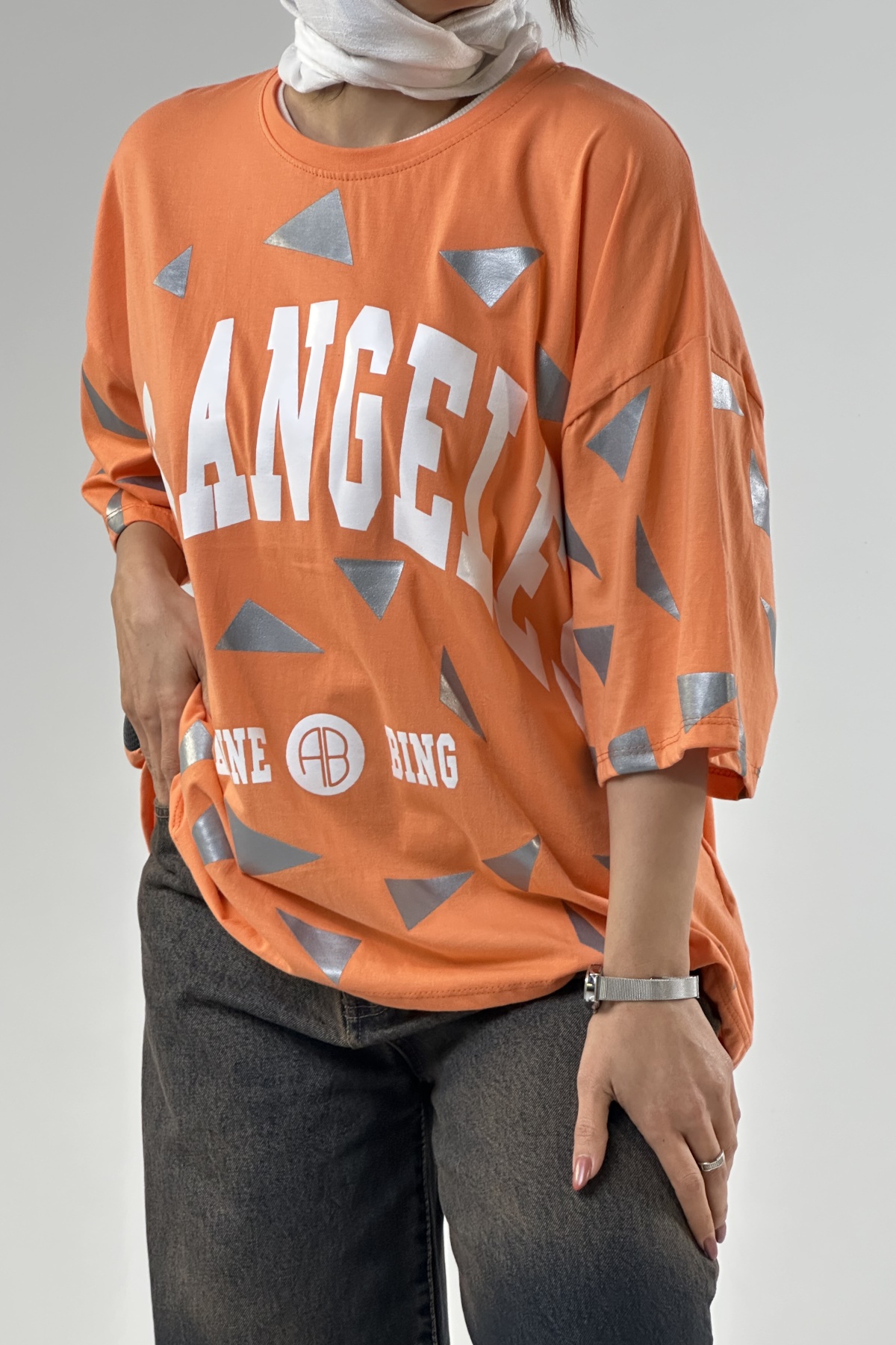 تیشرت باکسی LOS ANGELS