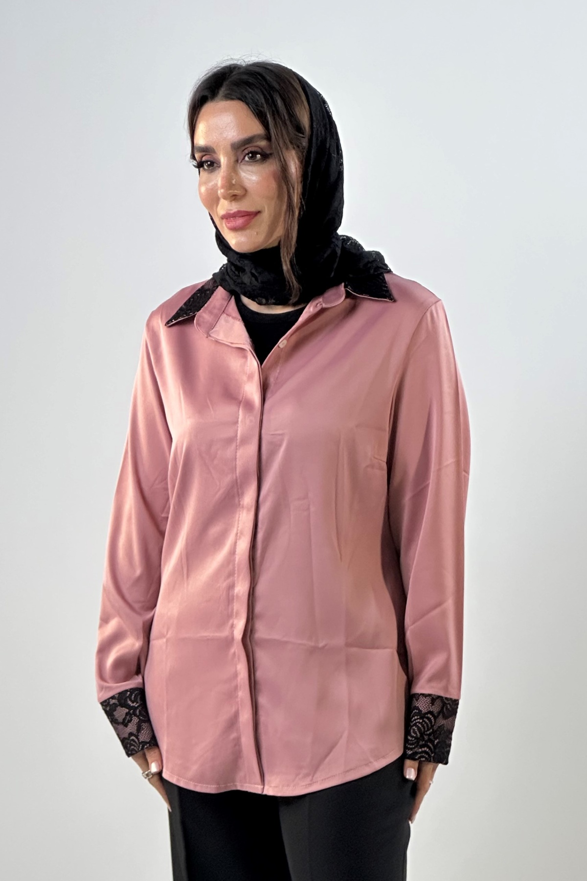 شومیز ساتن  (7145)
