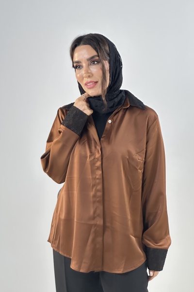 شومیز ساتن  (7145)