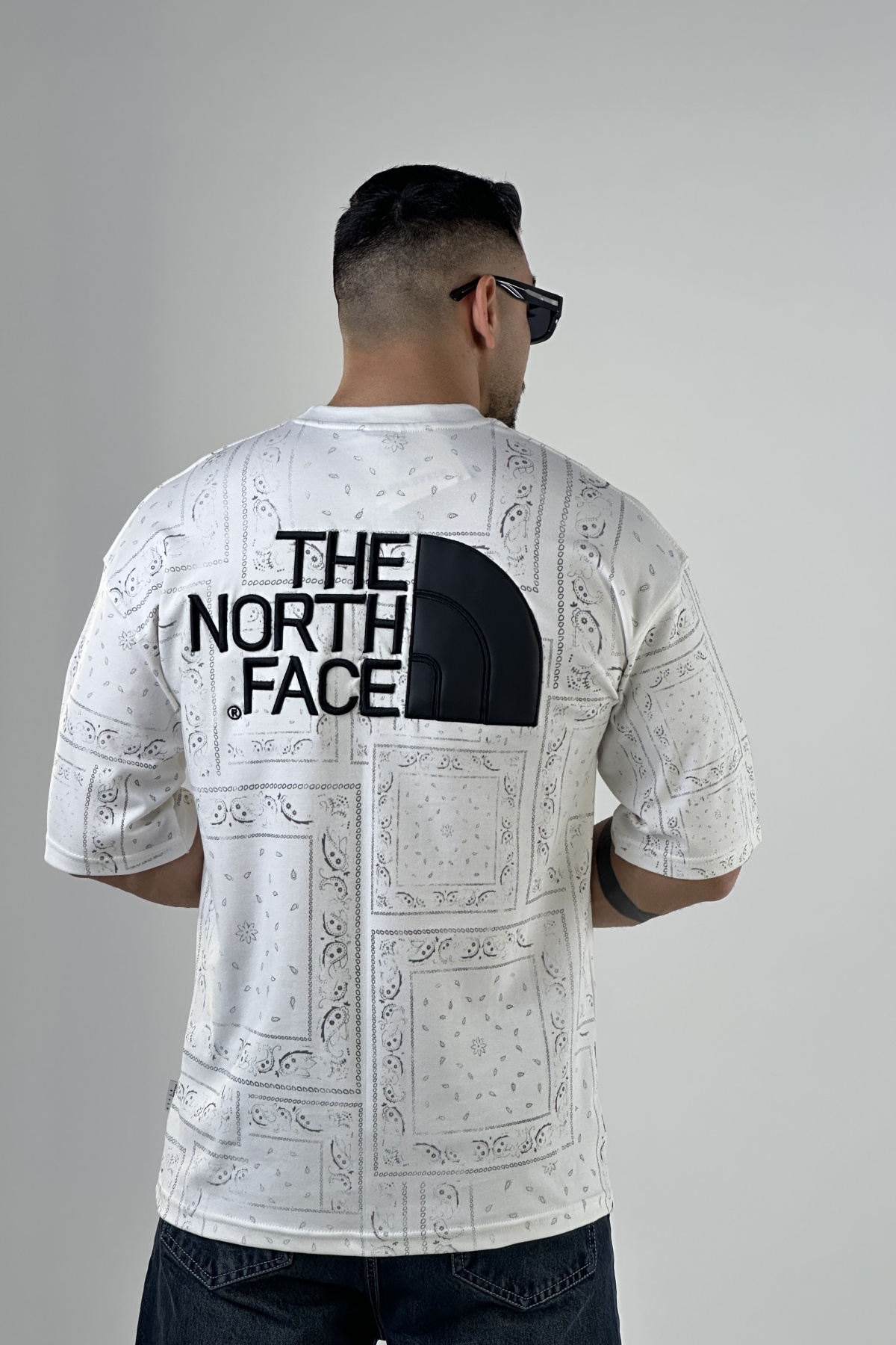 تیشرت THE NORTH FASE گلدوزی (7191)