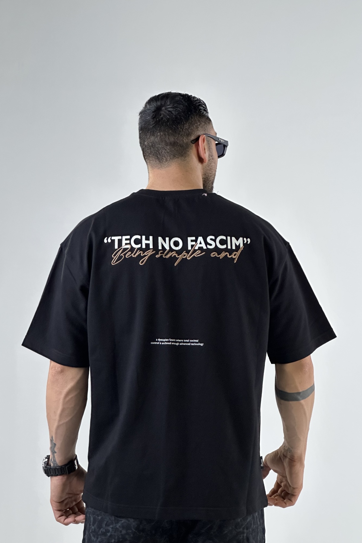 تیشرت TECH NO FASCIM  گلدوزی (7209)