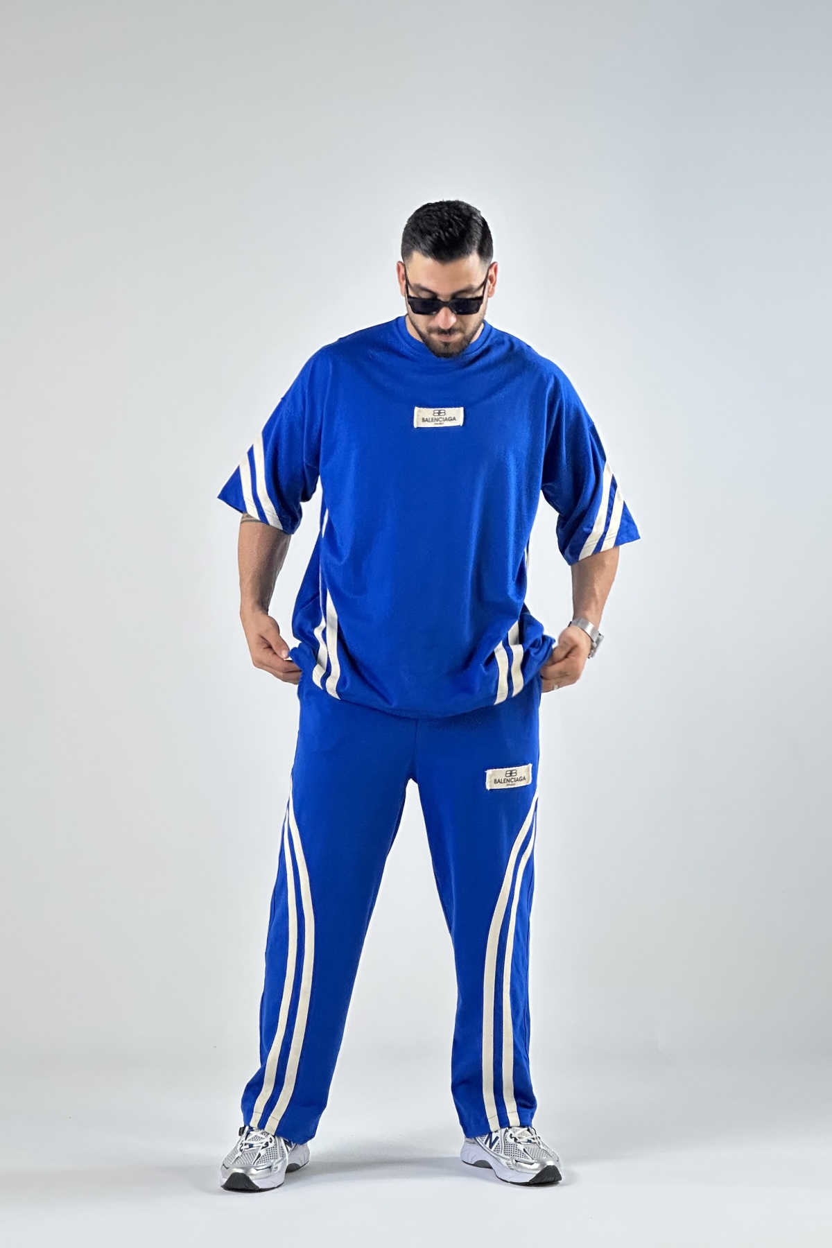 تیشرت شلوار BALENCIAGA تیکه دوزی (7598)