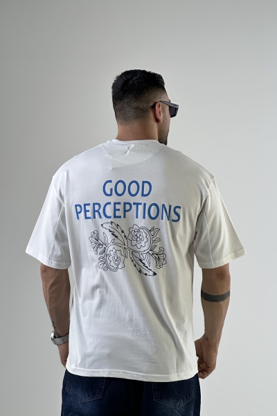 تیشرت چاپ GOOD PERCEPTIONS ماکان (7675)