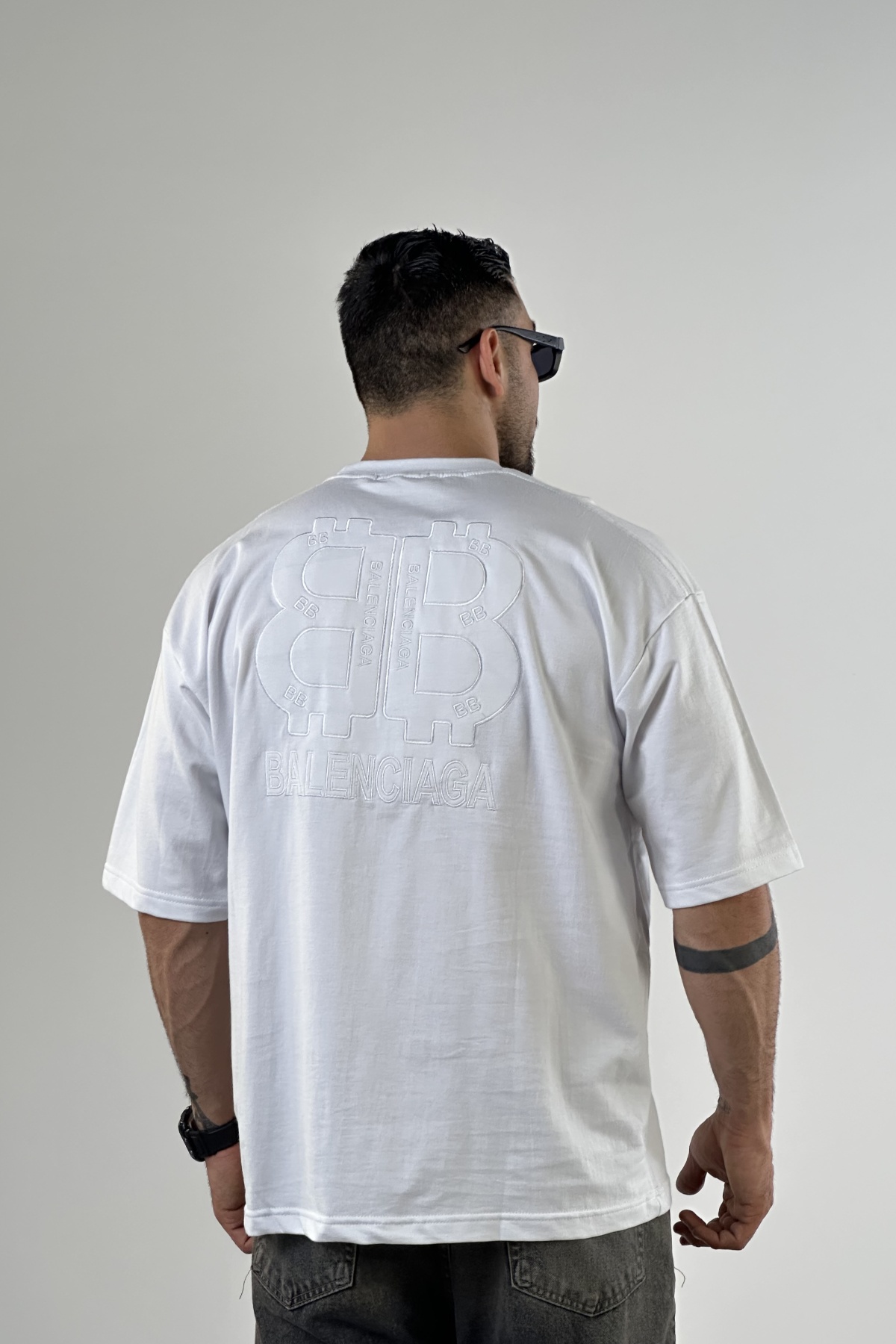 تیشرت گلدوزی بالنسیاگا  (7680)