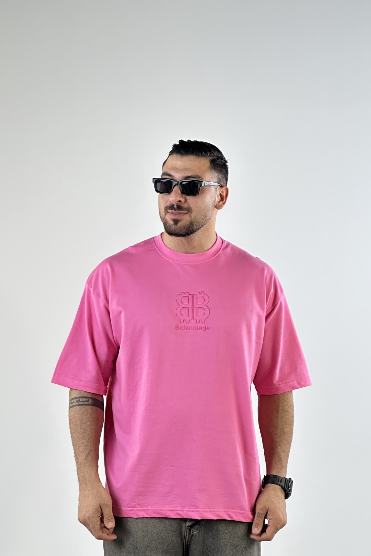 تیشرت گلدوزی بالنسیاگا  (7680)