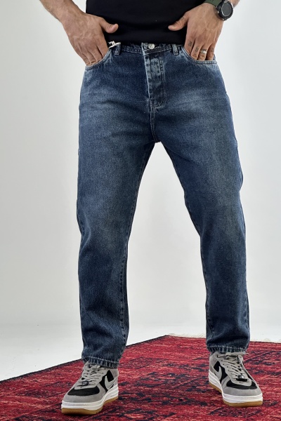 شلوار مام سورمه ای  (7689)