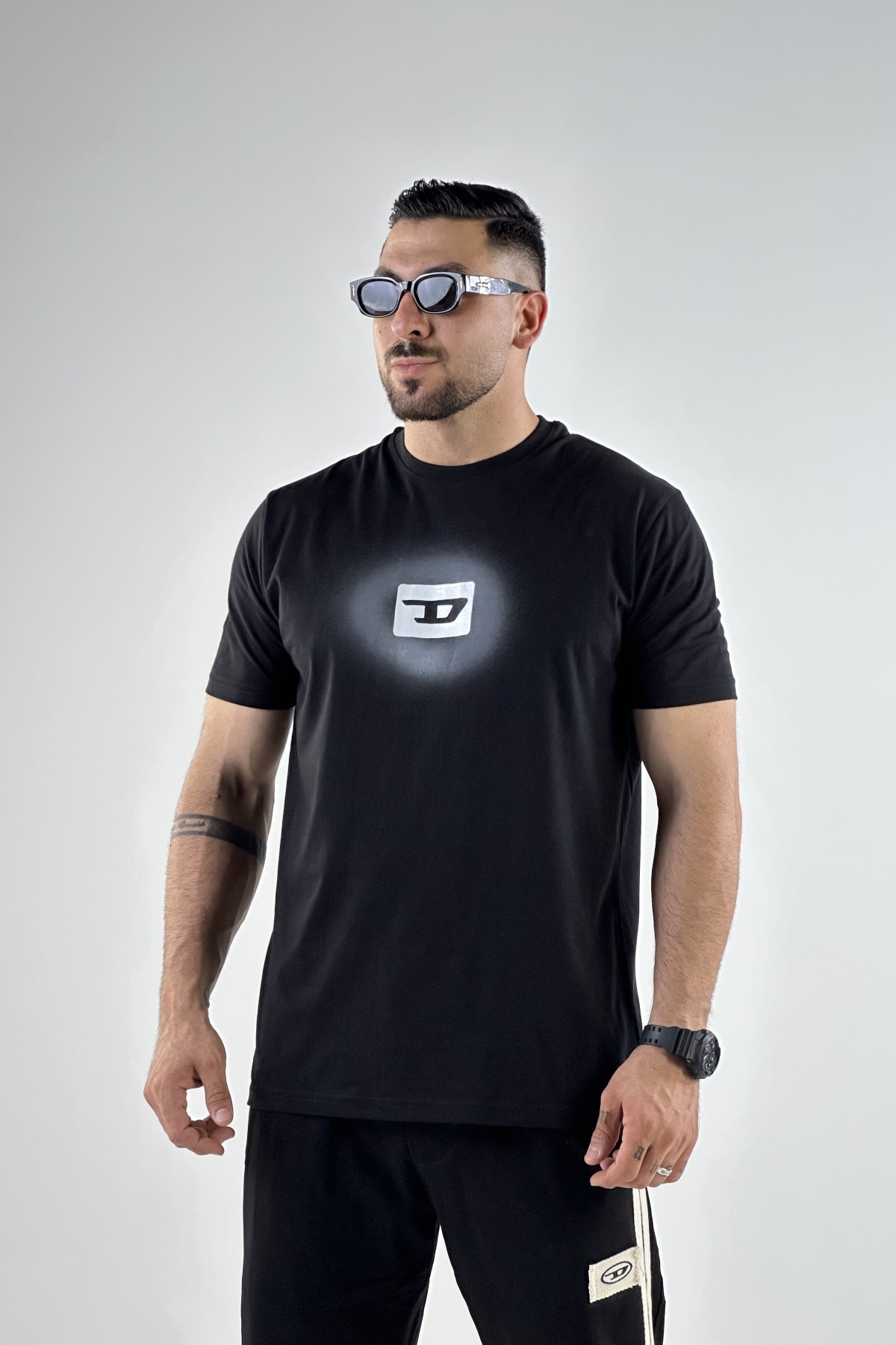 تیشرت چاپ D پنبه  (7729)