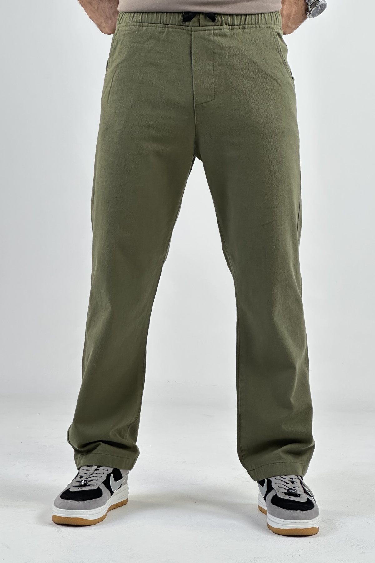 شلوار بگ کتان (7698)