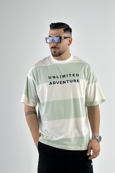 تیشرت رینگری جلو چاپ  (7828)