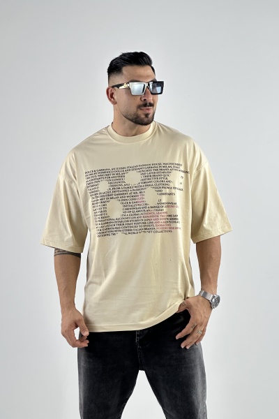 تیشرت چاپ طرح روزنامه (7825)