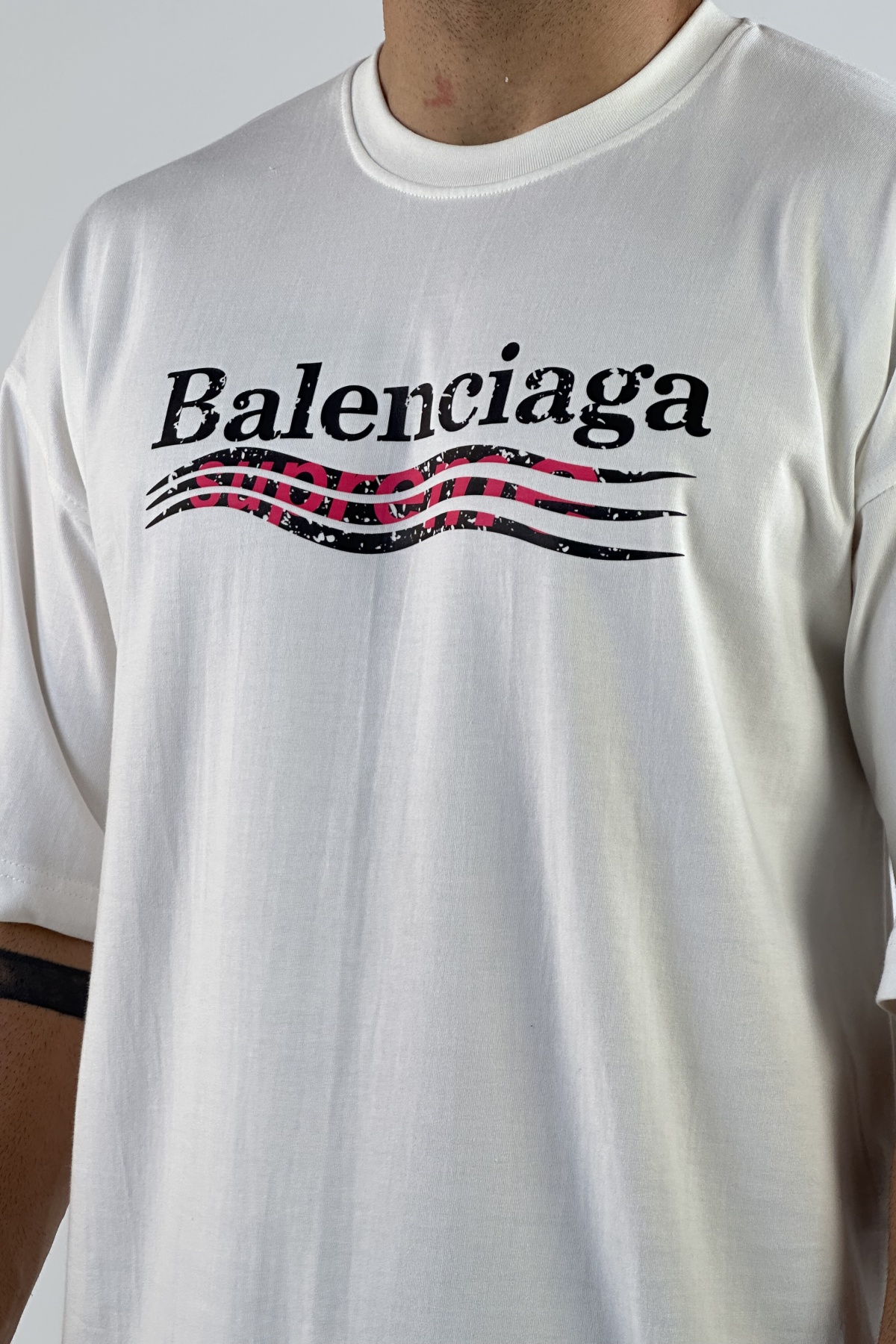 تیشرت چاپ BALENCIAGA ماکان  (7723)