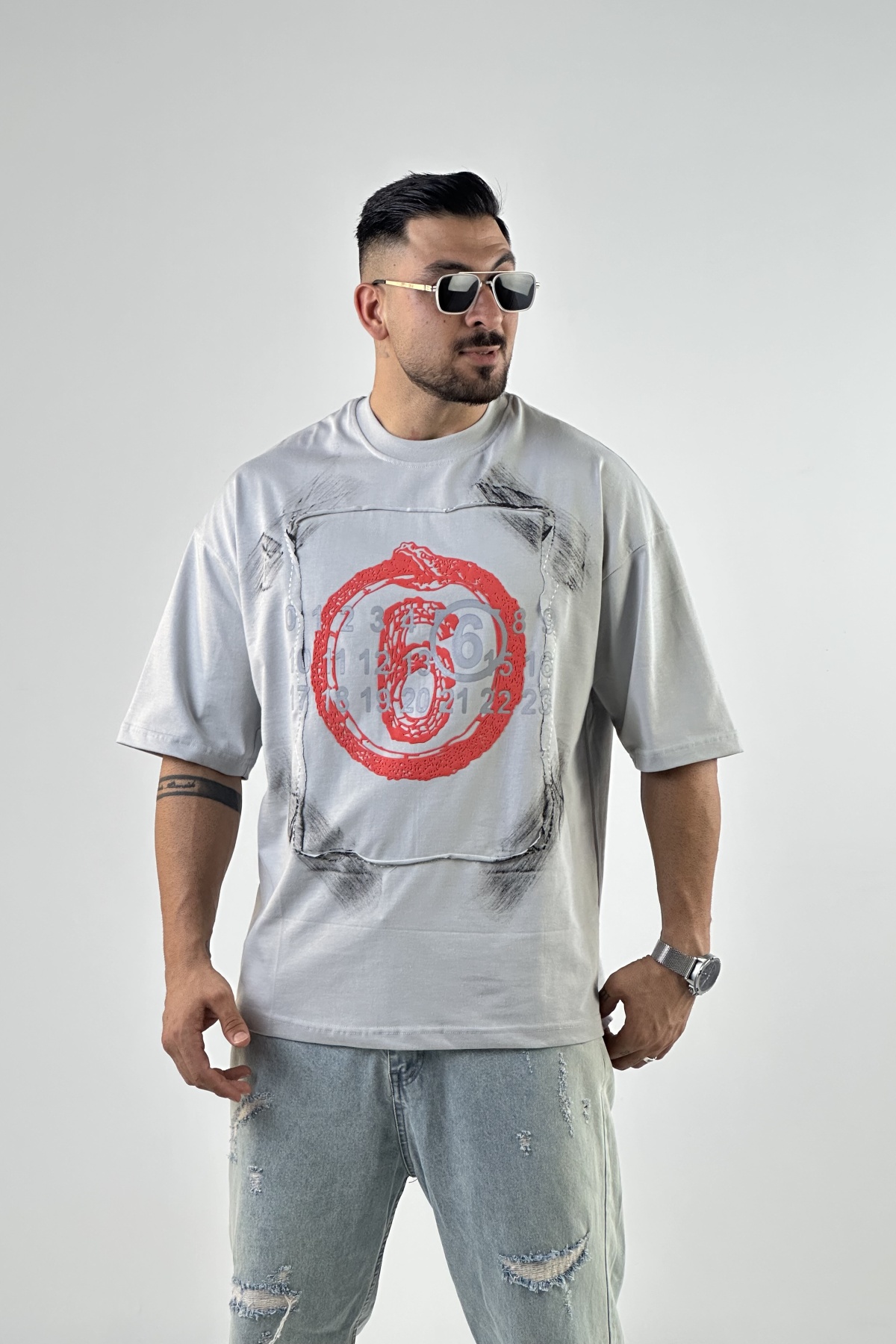 تیشرت تیکه دوزی ماکان  (7831)