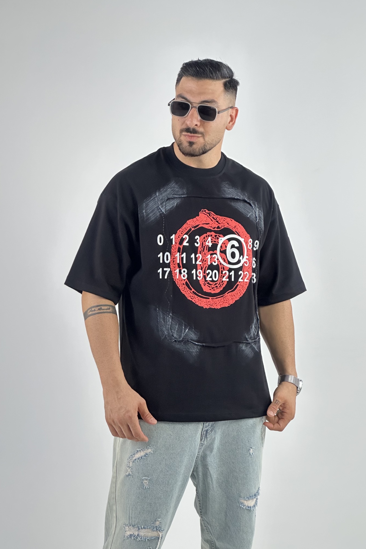 تیشرت تیکه دوزی ماکان  (7831)