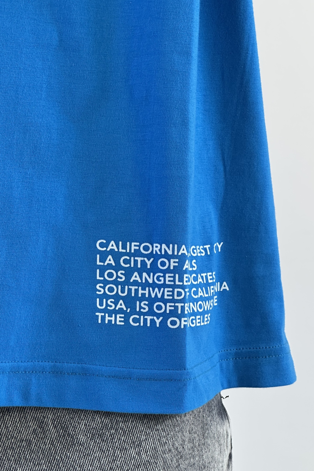 تیشرت چاپ LOS ANGELES پنبه (8039)