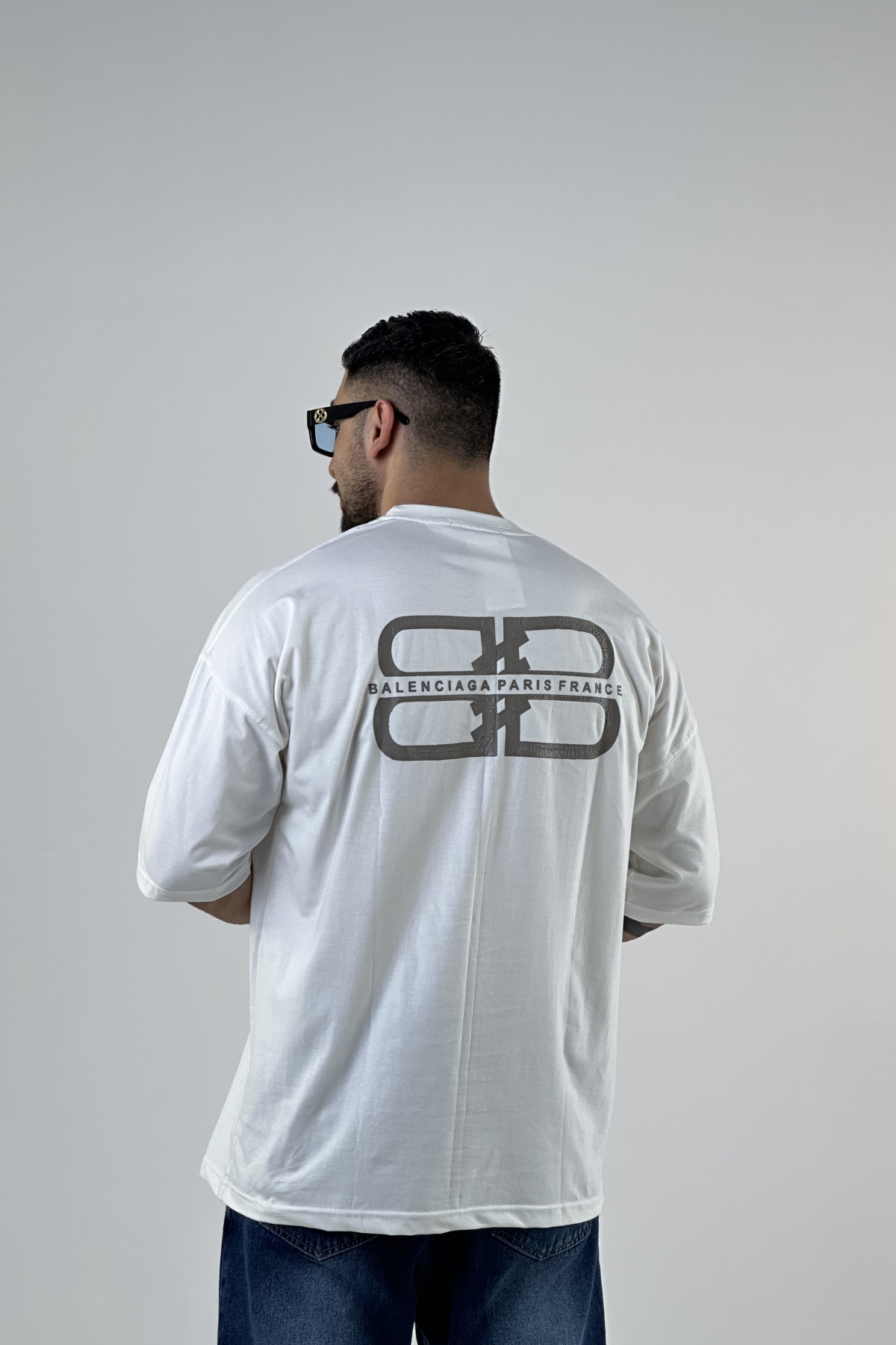 تیشرت چاپ برجسته بالنسیاگا  