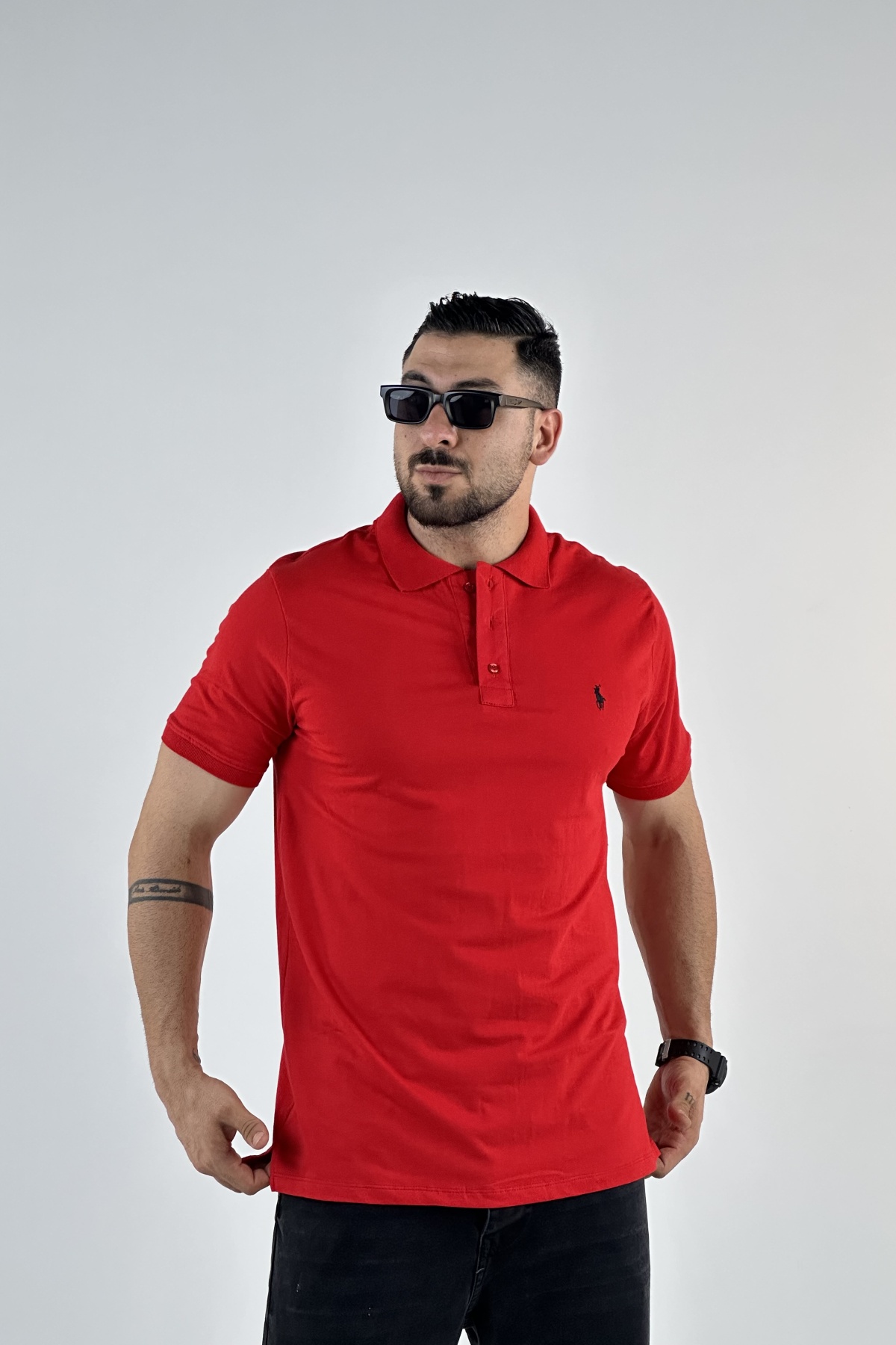 تیشرت جودون یقه دار