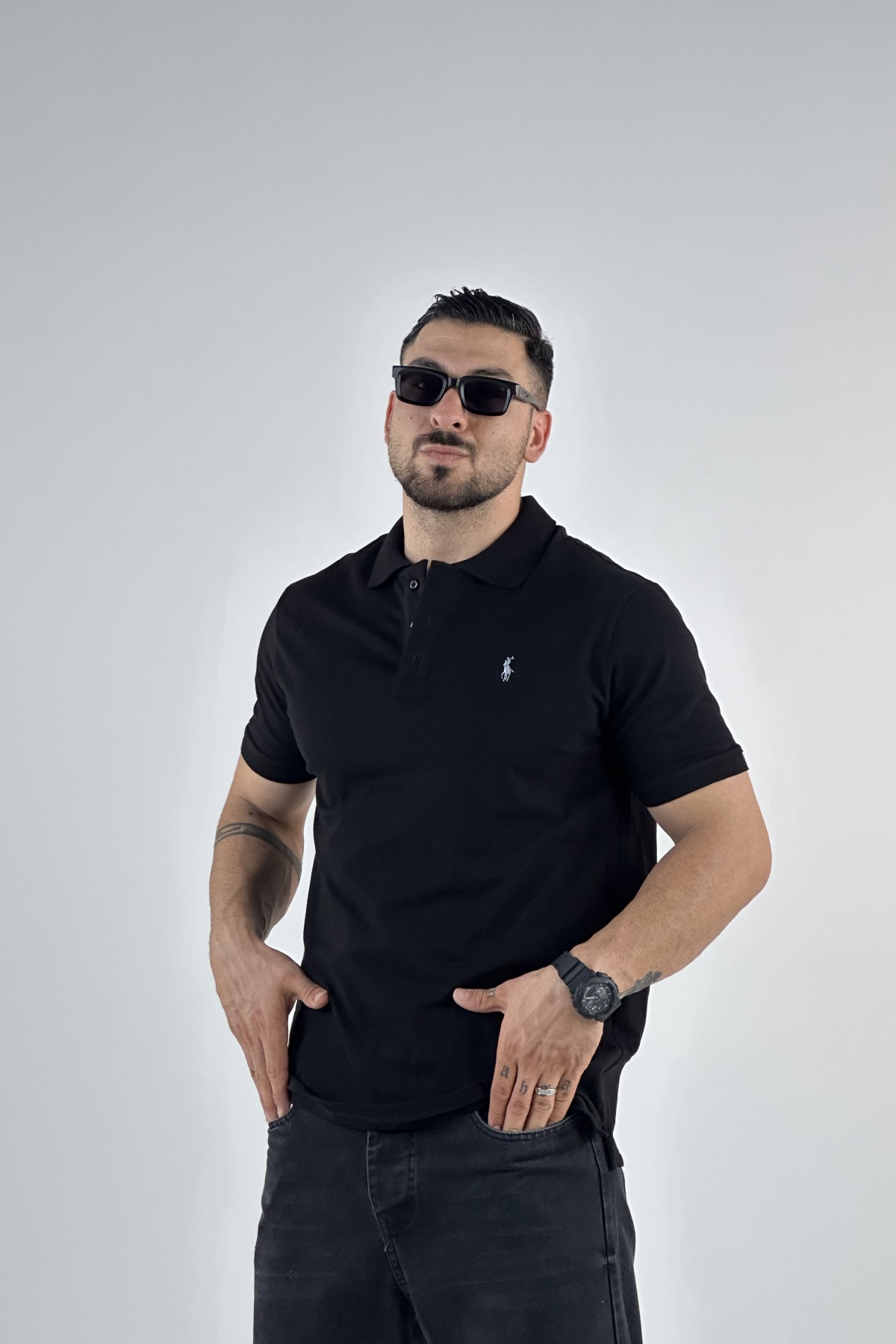 تیشرت جودون یقه دار