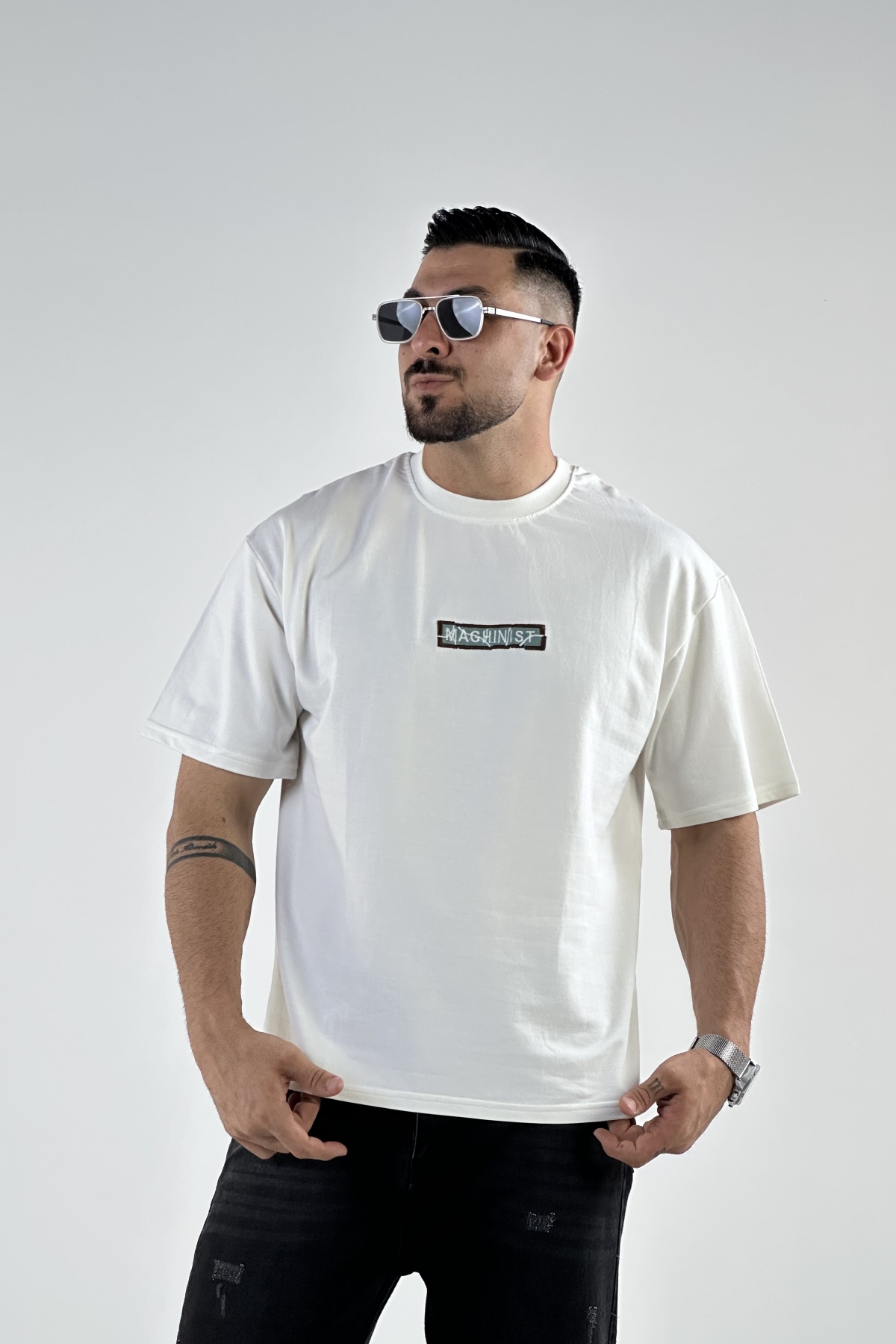 تیشرت گلدوزی مچینست (8127)