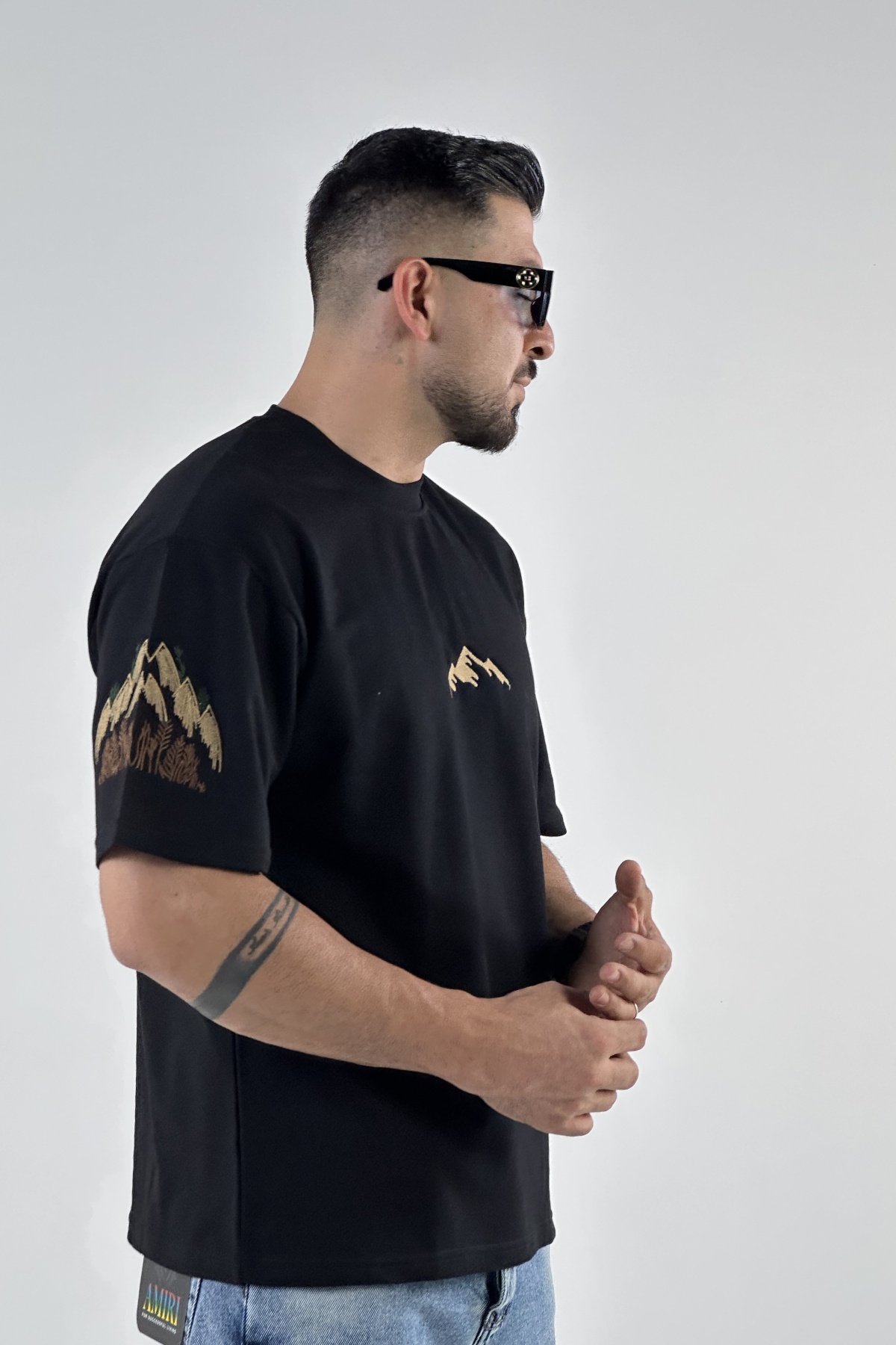 تیشرت گلدوزی کوه   (8128)