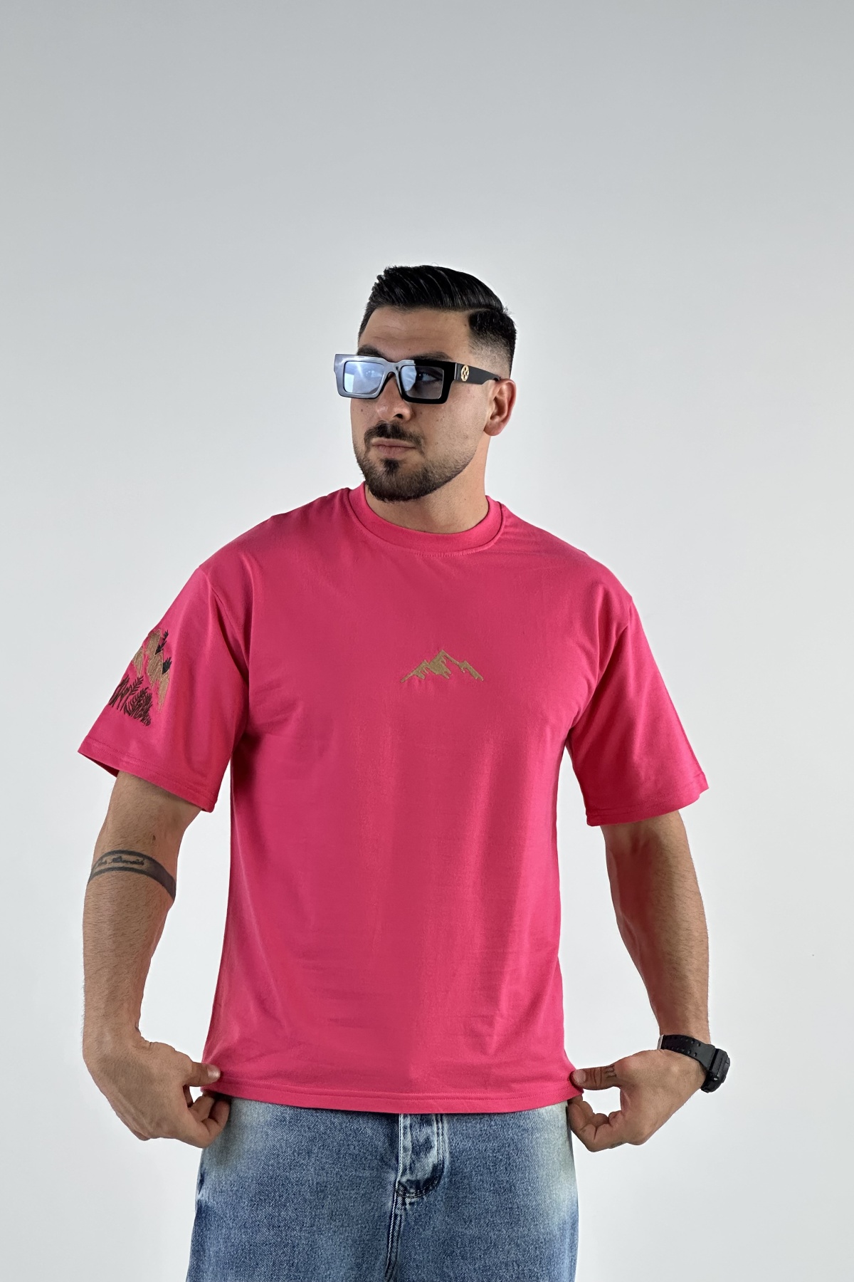 تیشرت گلدوزی کوه   (8128)