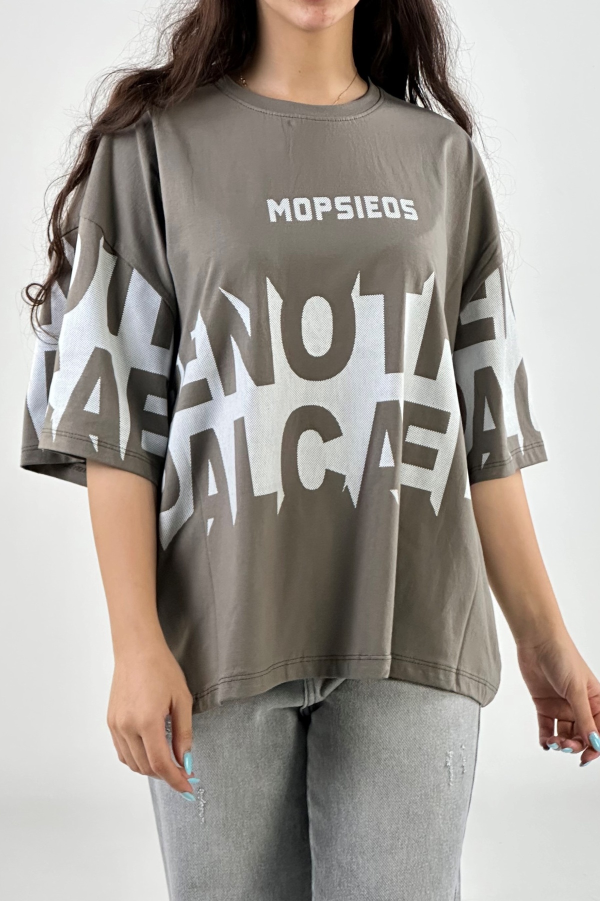 تیشرت چاپ MOPSIEOS پنبه  (8024)