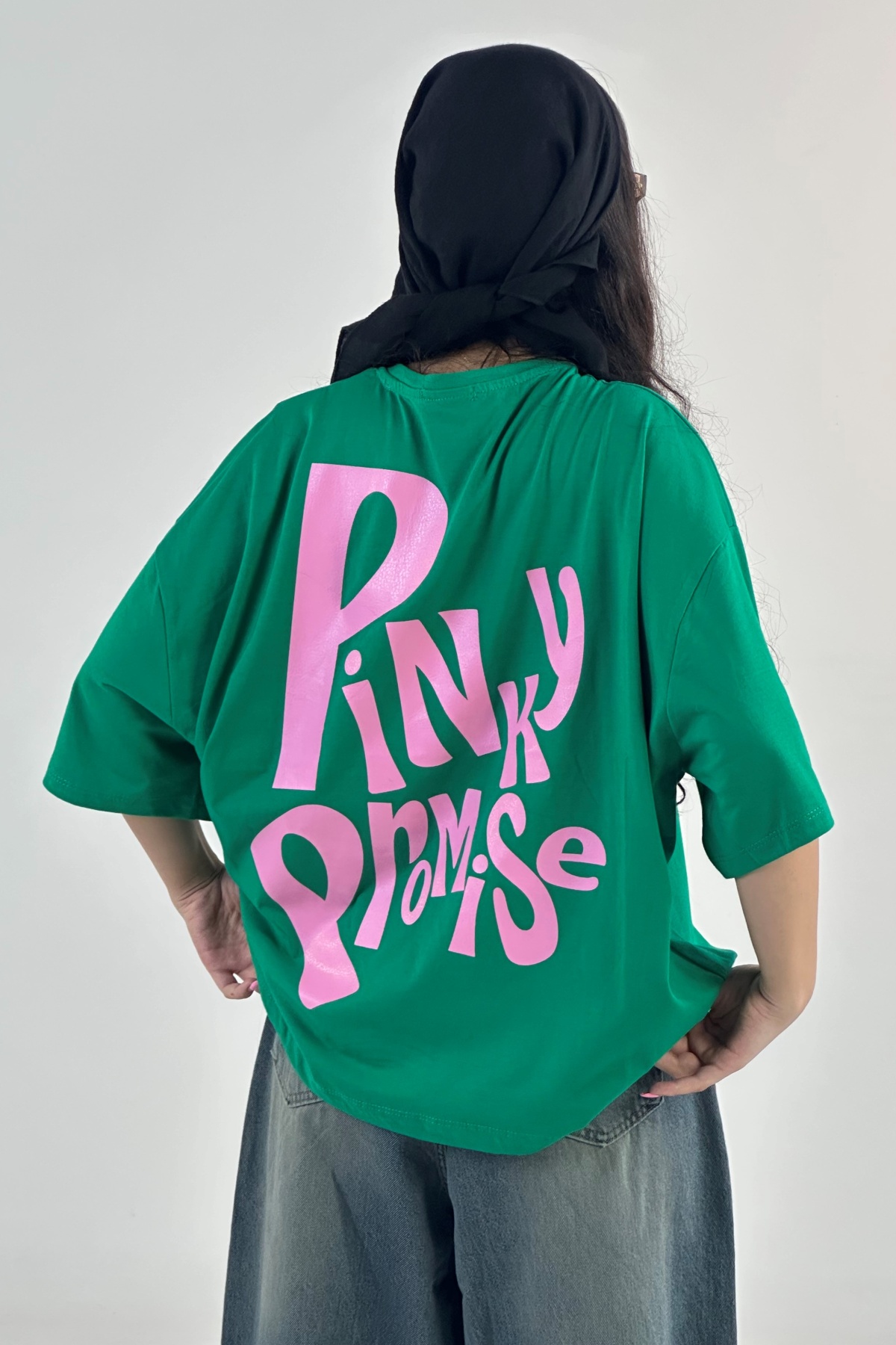 تیشرت چاپ PINKY پنبه (8024)