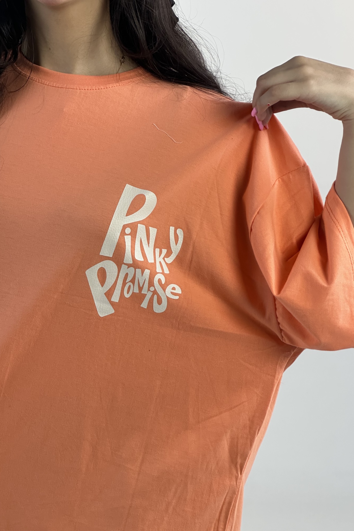 تیشرت چاپ PINKY پنبه (8024)