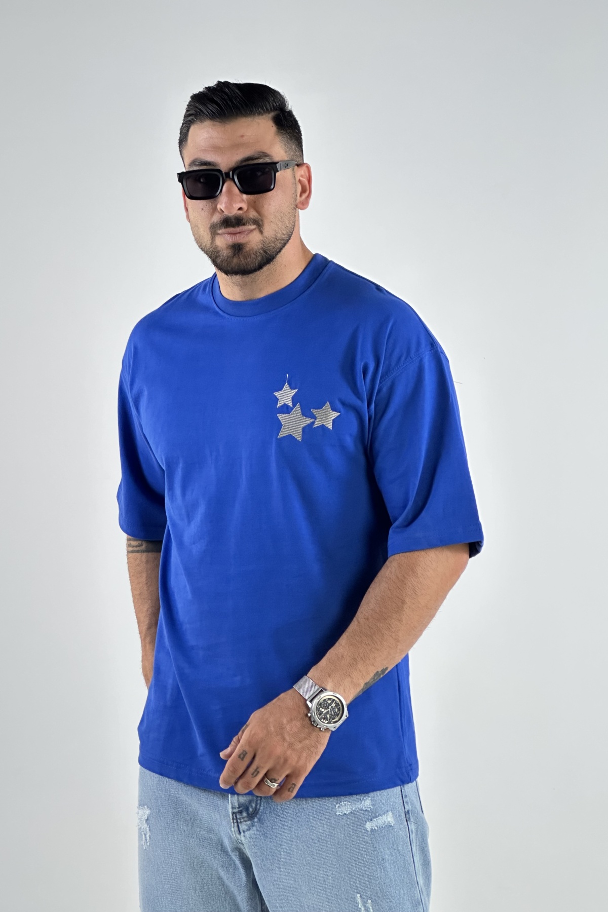 تیشرت گلدوزی ستاره  (8267)