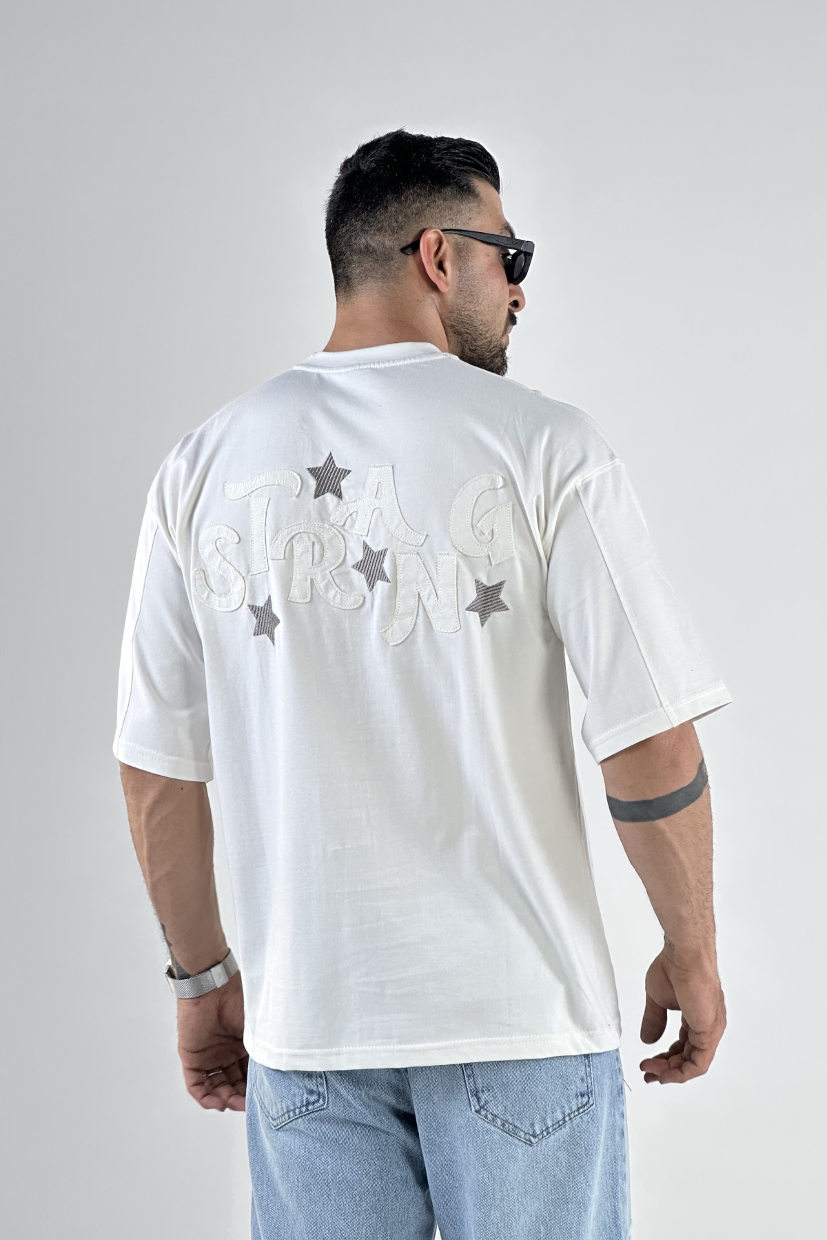 تیشرت گلدوزی ستاره  (8267)