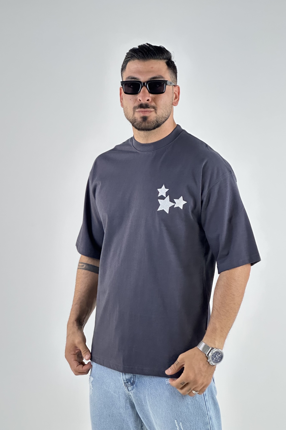 تیشرت گلدوزی ستاره  (8267)