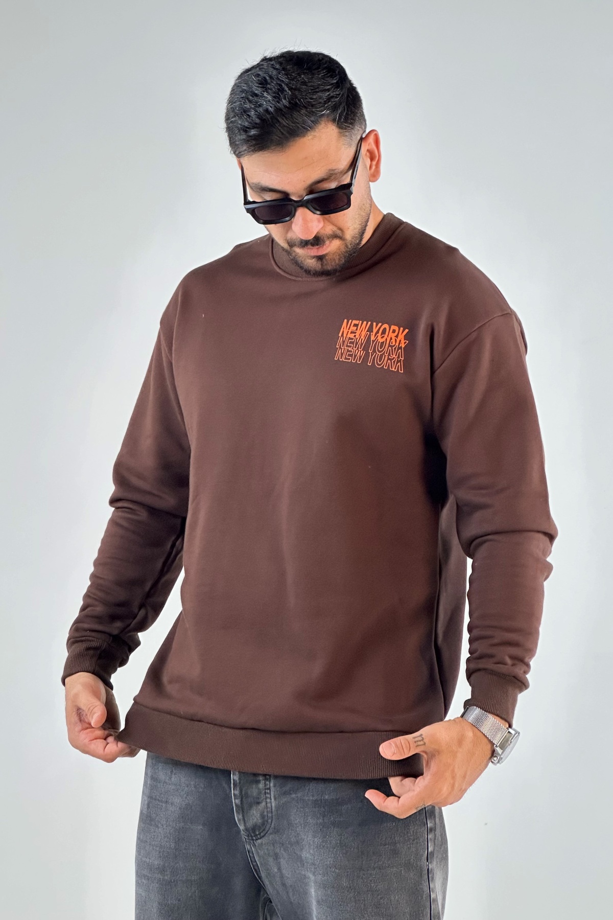 دورس چاپ NEW YORK سه نخ (8535)