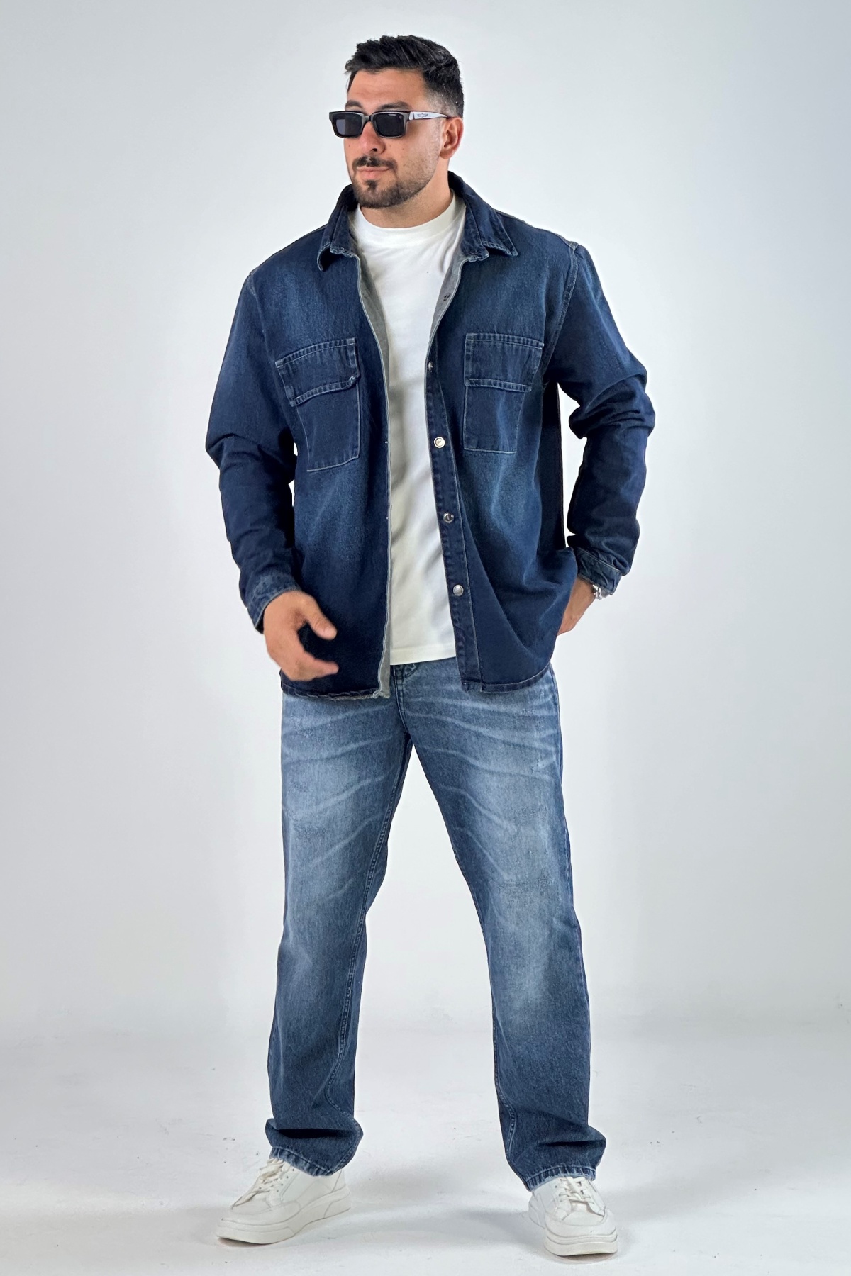 کت جین 2جیب   (8493)