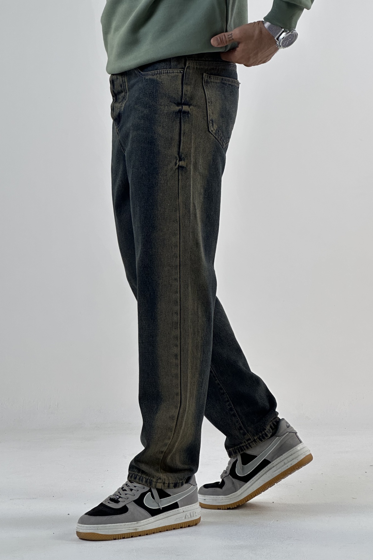 شلوار بگ کثیف شور  (8627)