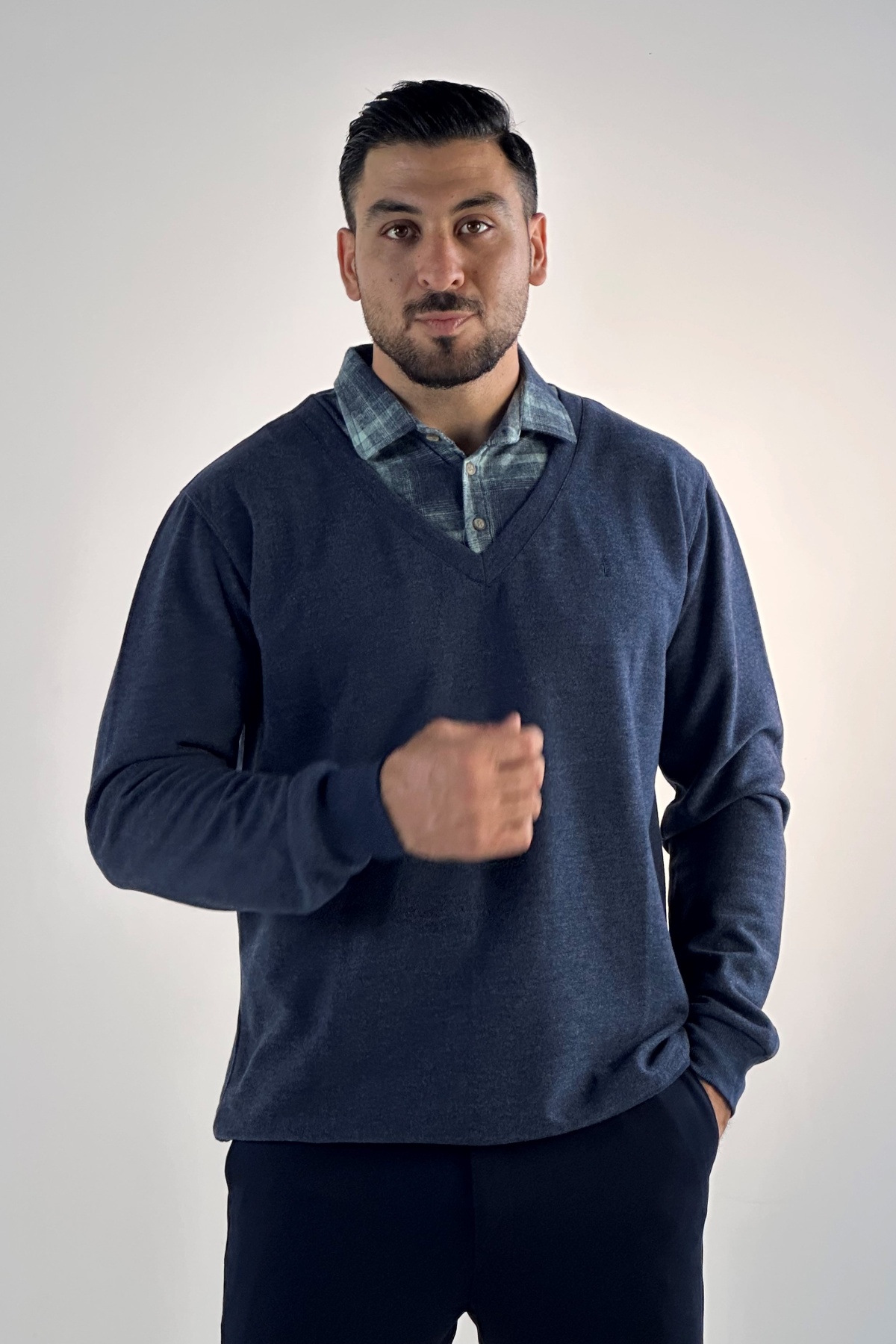 سلانیک یقه پیراهنی  (8521)