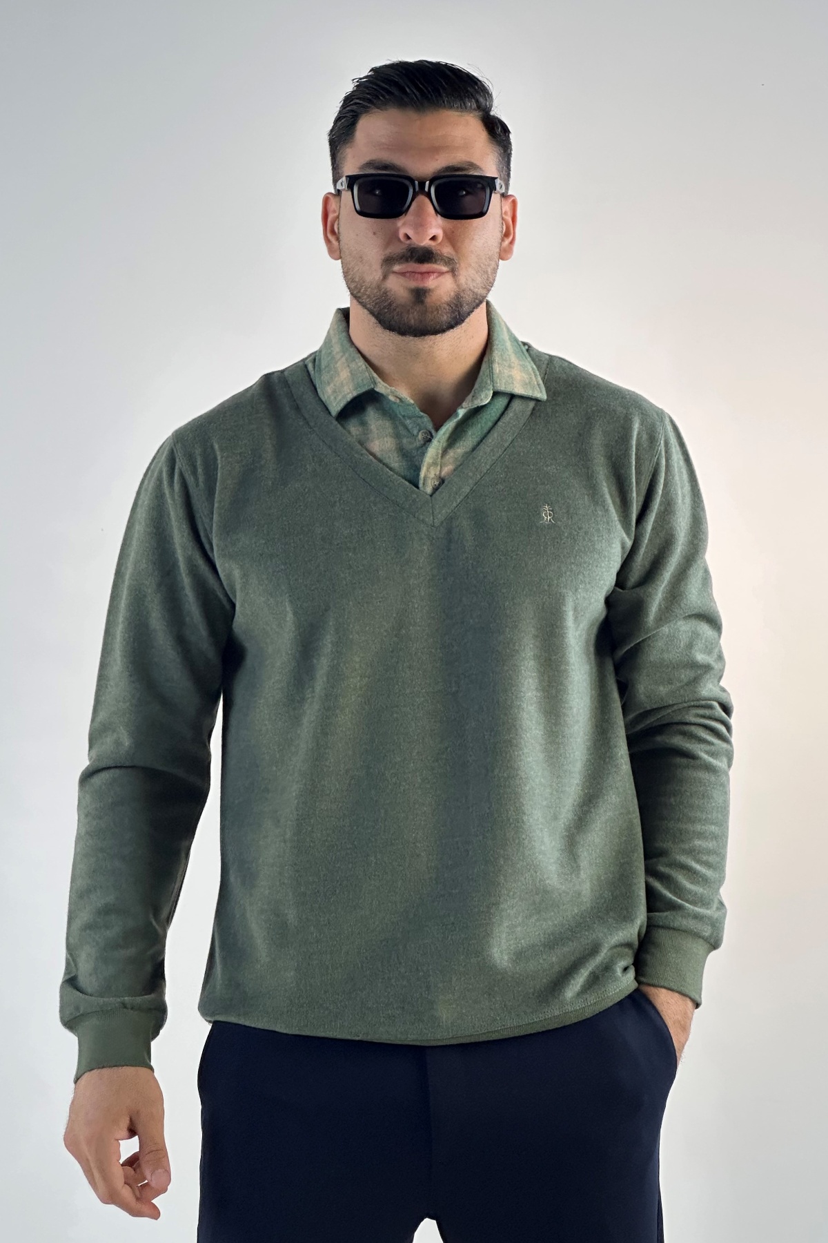 سلانیک یقه پیراهنی  (8521)