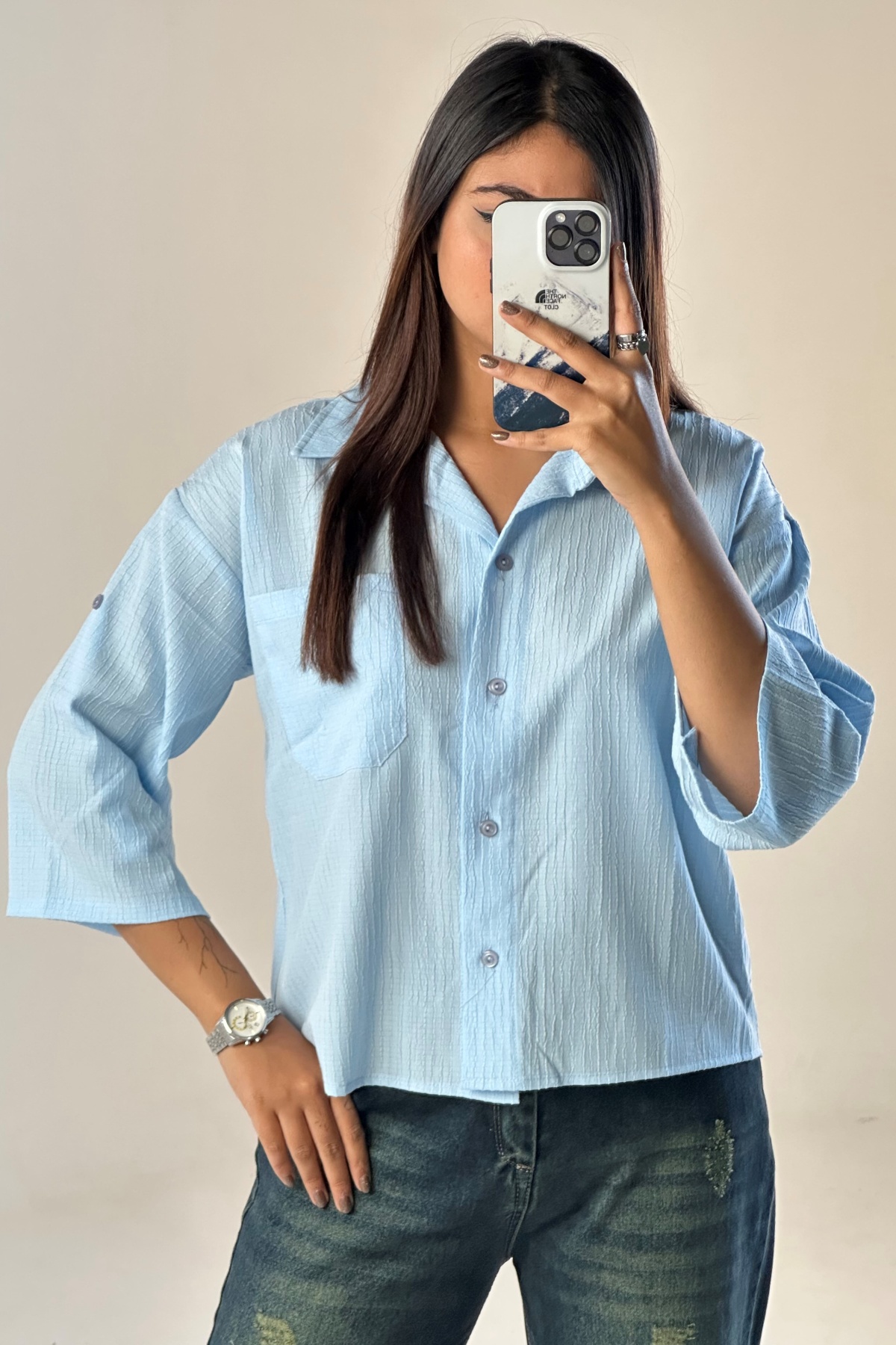 شومیز یقه انگلیسی (7994)