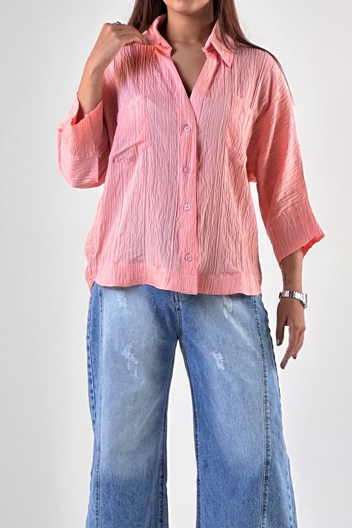 شومیز چروک (8020)