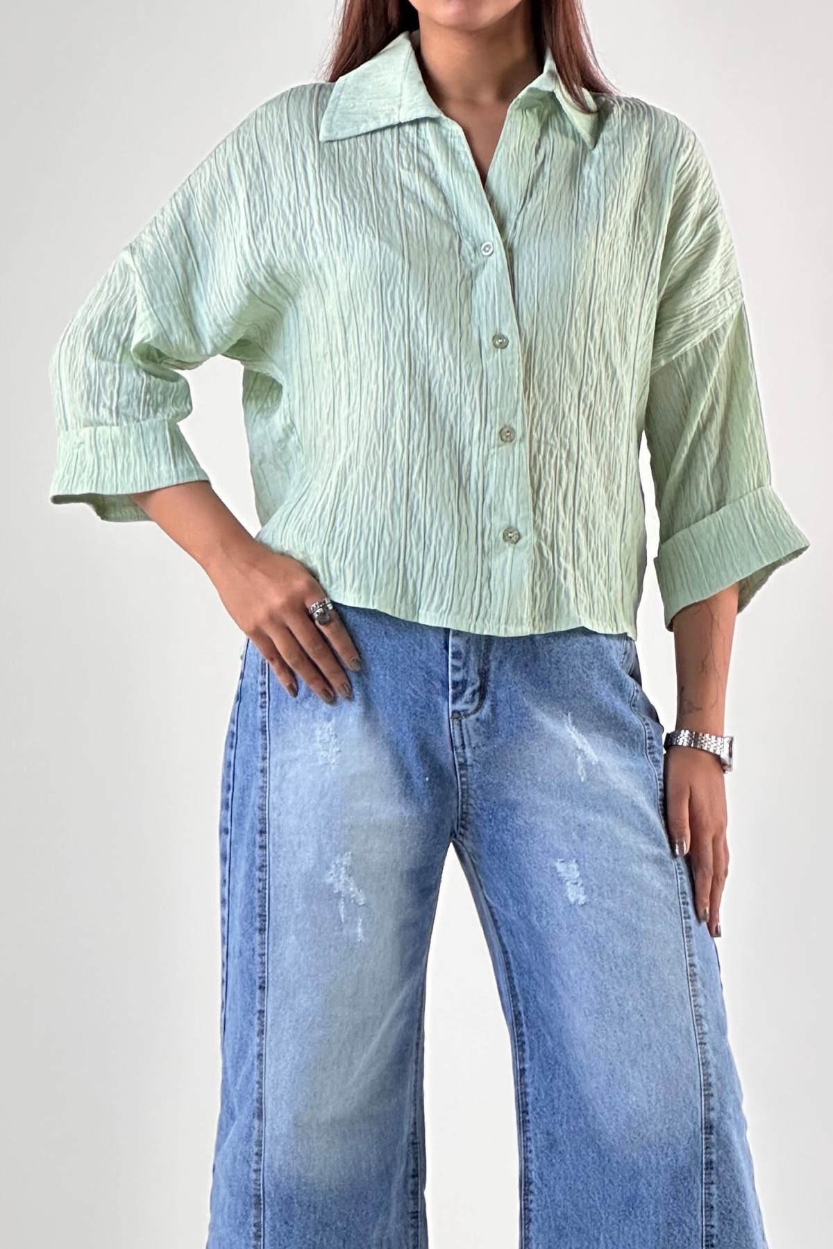 شومیز چروک (8020)